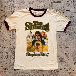 NWOT Out of Print The Shining Unisex Ringer Tee Shirt